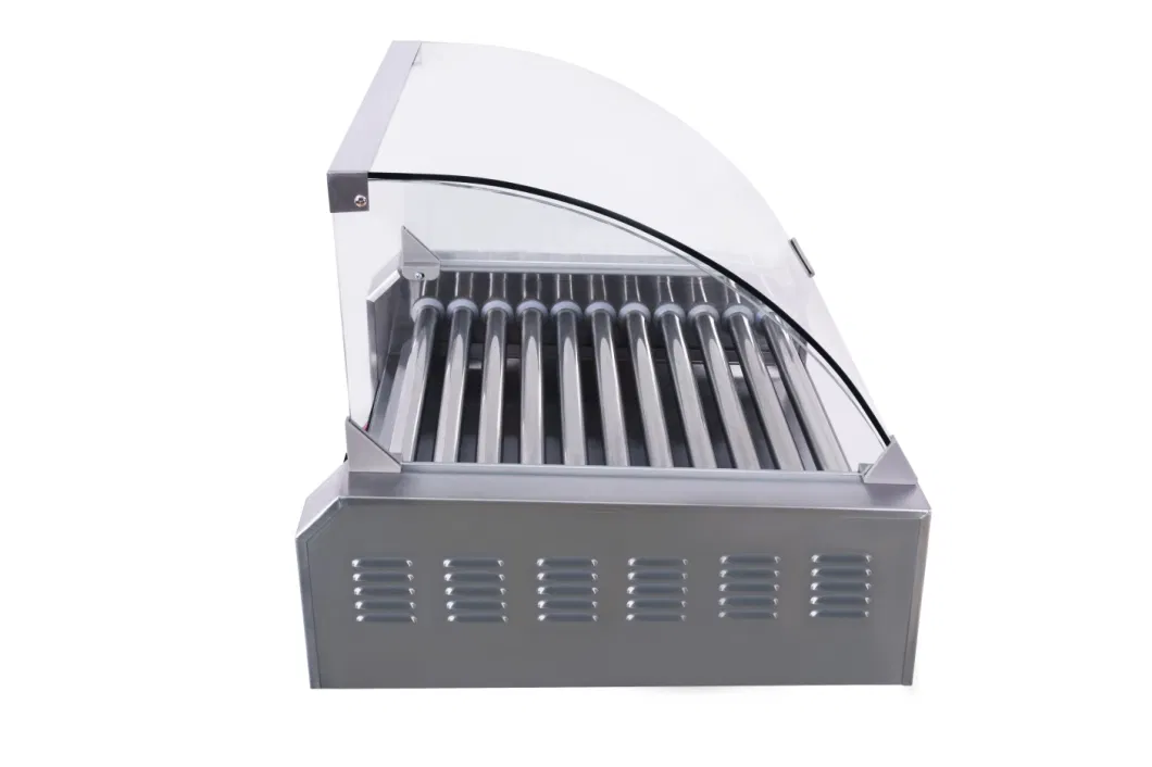 Industrial Multi-Function Hot Dog Roller Grill with Bun Warmer Roast Sausage Grill Et-R2-11