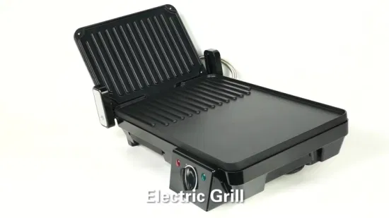 230*145 mm (piastra fissa), potenza 800 W, griglia elettrica a contatto, barbecue/panini/sandwich maker